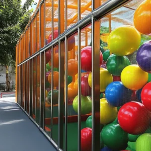 Los parques de bolas son espacios llenos de color y alegría. En estos lugares, los niños pueden saltar, jugar y explorar. Pero, ¿qué es un parque de bolas? Es un área cerrada donde los niños juegan en una gran cantidad de bolas suaves. Estas bolas son ligeras y no lastiman. Además, hay estructuras donde se pueden escalar y deslizar. Es un mundo de diversión.