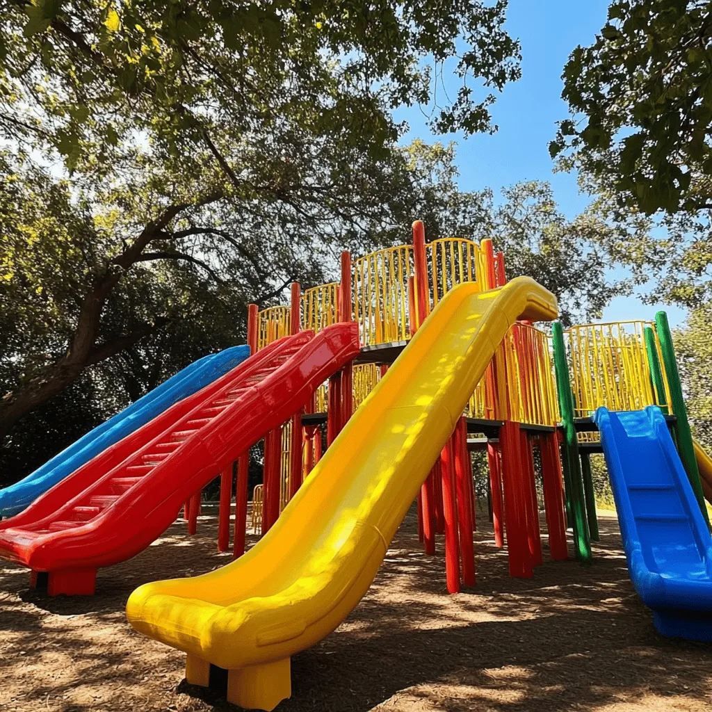 Los parques infantiles son lugares mágicos. En ellos, los niños juegan, ríen y hacen amigos. Estos espacios son vitales para su desarrollo físico y social. La diversión y la actividad al aire libre son esenciales para crecer sanos.