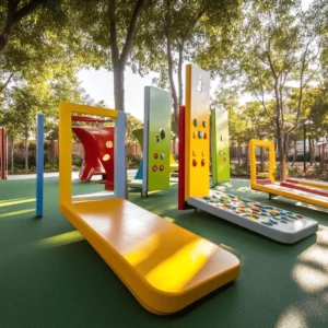 Los parques de niños son lugares mágicos donde la diversión y la seguridad se encuentran. Un parque de niños es un espacio al aire libre lleno de juegos y actividades diseñados para ellos. Estos espacios permiten que los niños exploren, jueguen y socialicen. La importancia del juego al aire libre es enorme. Los niños que juegan afuera mejoran su salud, aprenden a trabajar en equipo y desarrollan habilidades sociales.