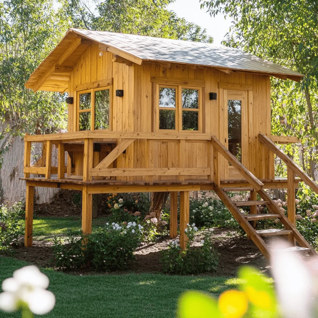 Las casas de juego exterior son esenciales para el desarrollo de los niños. Estas estructuras ofrecen un refugio seguro donde pueden jugar y explorar. Jugar al aire libre fomenta la creatividad y la actividad física. Los niños pueden socializar, lo que mejora sus habilidades interpersonales. Además, el aire fresco beneficia su salud física y mental. Una casa de juego exterior transforma cualquier jardín en un lugar de diversión.