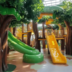 Elegir la mejor zona infantil de juegos es clave para la diversión y seguridad. Primero, busca un diseño seguro y accesible. El espacio debe tener superficies suaves para evitar caídas. Además, debe ser fácil de usar para todos los niños, incluyendo aquellos con discapacidades.
