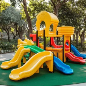 Los parques infantiles son lugares mágicos. Estos espacios permiten que los niños se diviertan y exploren. Jugar al aire libre es importante para su salud. Los niños que juegan al aire libre son más felices y activos. Además, el juego mejora su creatividad y habilidades sociales.