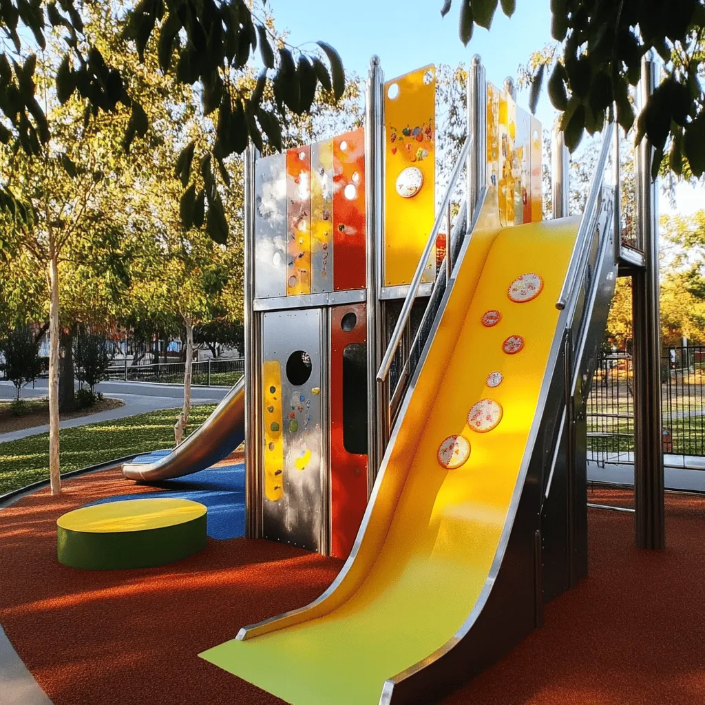Los parques infantiles son espacios donde los niños pueden jugar y explorar. Jugar es vital para su crecimiento. A través del juego, los niños aprenden habilidades importantes. Las áreas de juego permiten que los niños se socialicen y desarrollen su creatividad. También ayudan a mejorar su fuerza y coordinación.