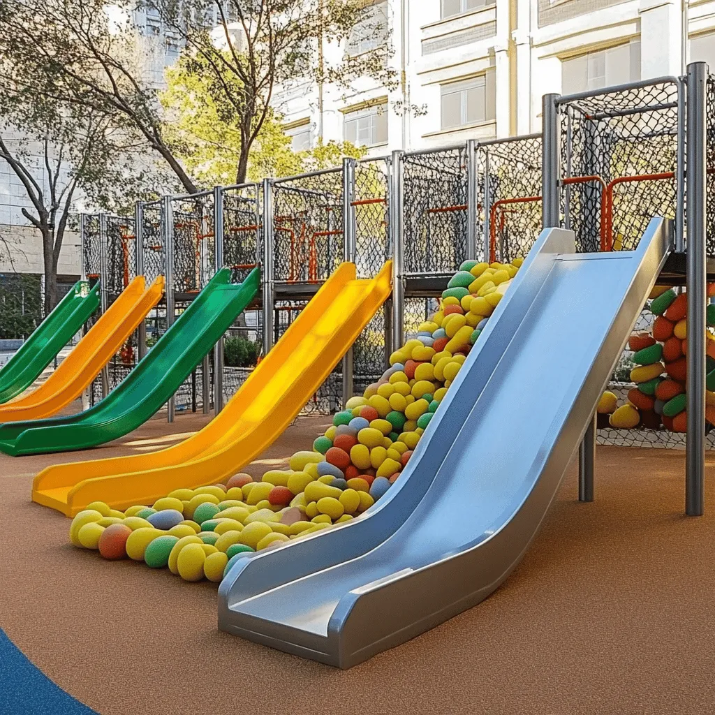 Los parques infantiles son espacios mágicos para los niños. En estos lugares, pueden correr, saltar y explorar. Cada parque tiene su propio estilo y su equipo. Algunos tienen toboganes grandes, otros tienen columpios y muchos tienen juegos de escalada. Todos ellos buscan dar un lugar seguro para jugar.