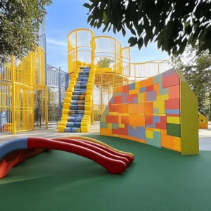 Las áreas de juegos infantiles son espacios vitales para el desarrollo de los niños. Estas áreas ofrecen un lugar seguro para jugar y explorar. El juego al aire libre ayuda a los niños a crecer y aprender. Favorece su desarrollo físico y social. Jugar en grupo mejora la comunicación y el trabajo en equipo. Los niños aprenden a compartir y a resolver conflictos.