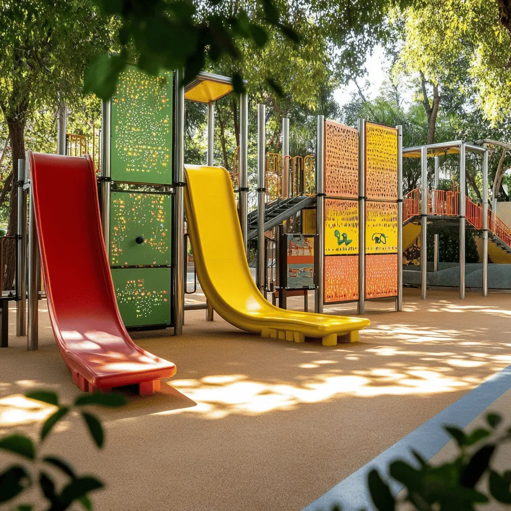 Los parques infantiles son espacios mágicos donde los niños pueden explorar y jugar. Aquí, el juego es más que diversión; es parte de su crecimiento. Al jugar, los niños aprenden a socializar, a compartir y a resolver problemas. Cada risa y cada caída son pasos hacia un desarrollo saludable.