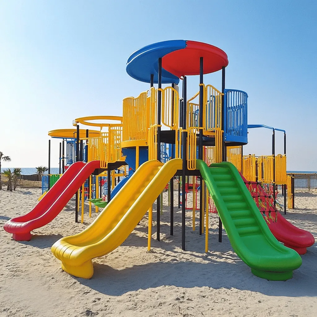 Los parques infantiles son espacios mágicos. Aquí, los niños corren, juegan y ríen. El aire fresco y el sol son parte de la diversión. Jugar al aire libre es vital para su salud. Mejora su fuerza, coordinación y creatividad. Además, interactúan con otros niños. Esto fomenta habilidades sociales importantes.