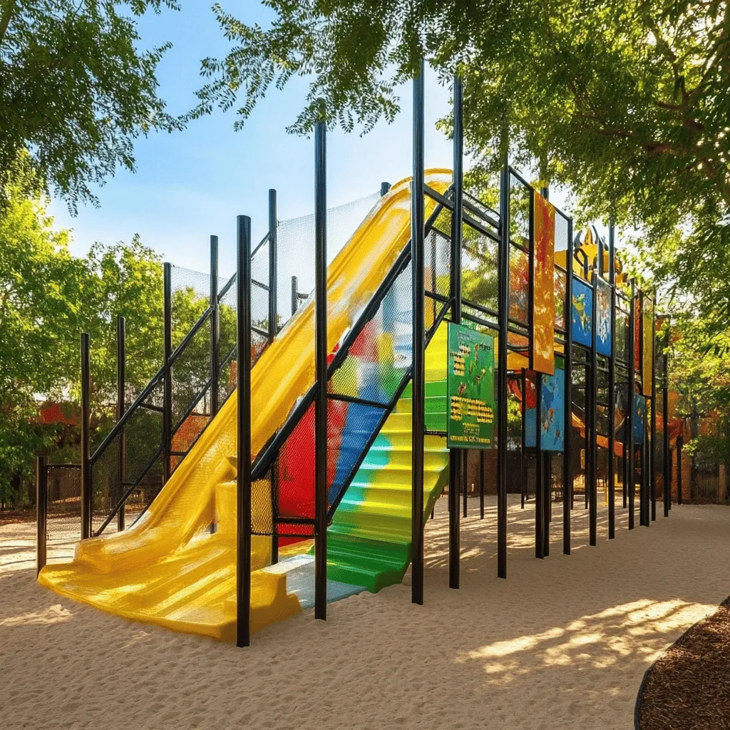 Los parques de juegos son pequeños mundos llenos de aventuras. Aquí, los niños pueden jugar, explorar y aprender. El juego es vital para su desarrollo. Jugar al aire libre mejora la salud física y mental. Además, fomenta la creatividad y la amistad.