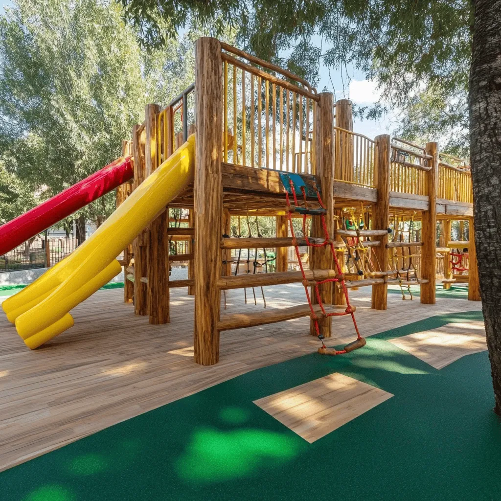 Los parques de madera son más que solo un lugar para jugar. Se trata de un espacio donde los niños pueden explorar, aprender y socializar. La madera es un material natural que ofrece muchas ventajas. Aquí te cuento algunas de ellas.