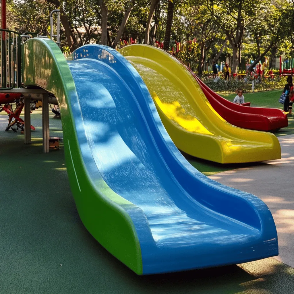 Los parques de toboganes son un lugar mágico. Los niños saltan de alegría al ver esos grandes toboganes. En estos parques, la diversión y la seguridad van de la mano. Es importante elegir un parque que siga todas las normas de seguridad. Cada tobogán debe ser seguro y divertido.