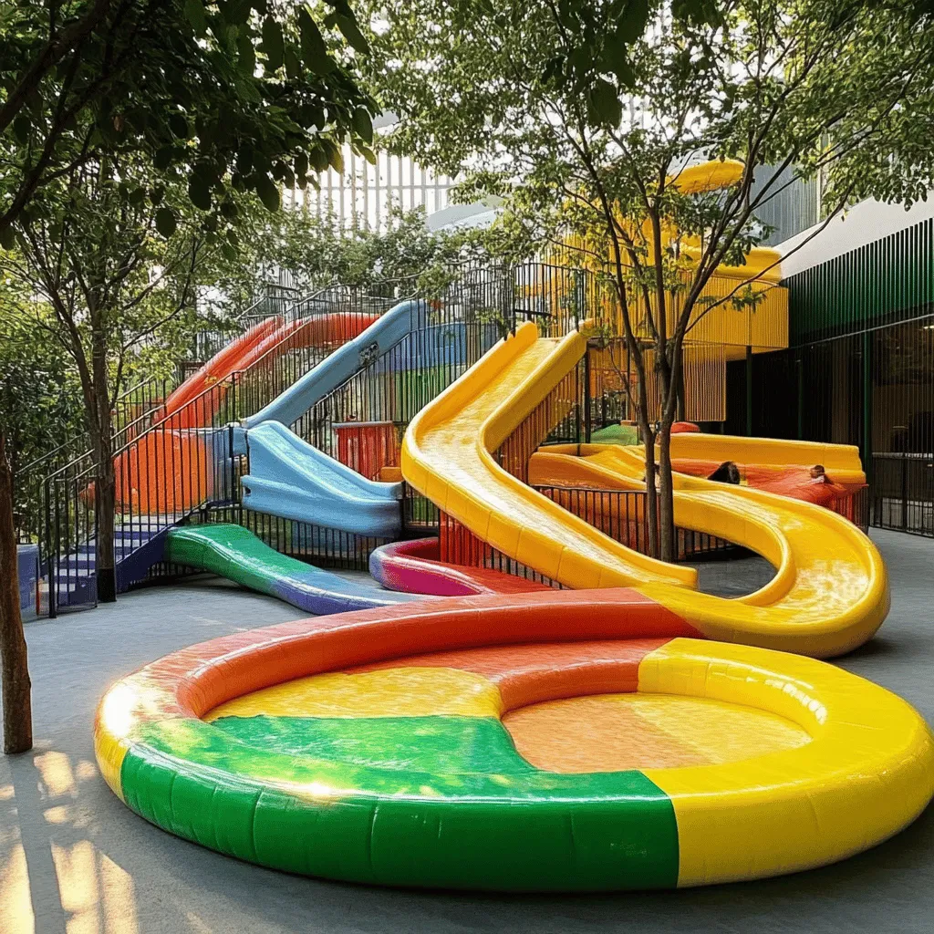 El juego al aire libre es clave para los niños. Les ayuda a crecer fuertes y sanos. Los parques infantiles son espacios de aventura. Aquí, los niños pueden explorar, correr y jugar. Además, se desarrollan habilidades sociales. Interactúan con otros niños. Este tiempo en el exterior mejora su bienestar.
