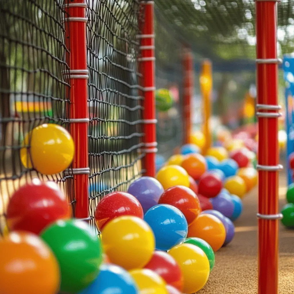 Un parque de bolas es un lugar lleno de diversión. Aquí, los niños pueden jugar, saltar y explorar. Los espacios de juego están llenos de bolas de colores. Esto hace que los niños se sientan felices y emocionados. Los parques de bolas son seguros y mantienen a los niños activos.